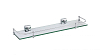 Полка стеклянная с ограничителем FIXSEN Kvadro (FX-61303B) 100_100_2896796